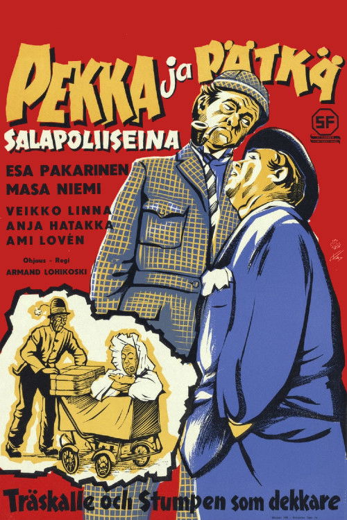 Pekka ja Pätkä salapoliiseina (1957) poster