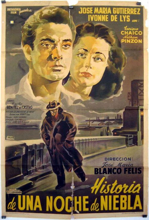 Historia de una noche de niebla (1950) poster