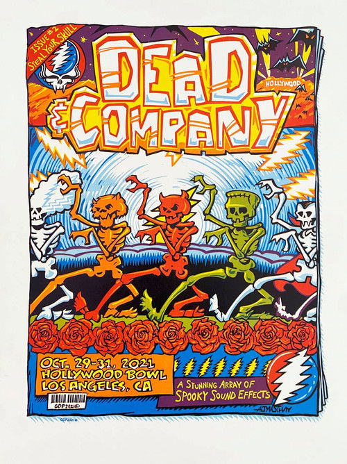 Dead & Company: 2021.10.29 - Hollywood Bowl - Hollywood, CA (2021) poster