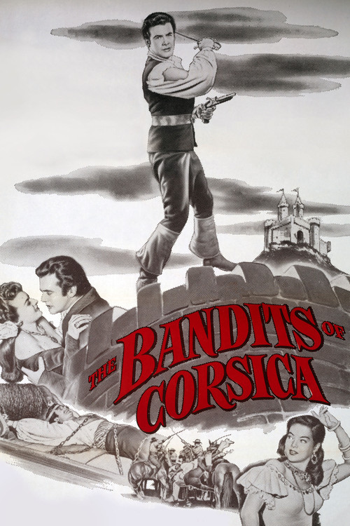 The Bandits of Corsica (1953) poster