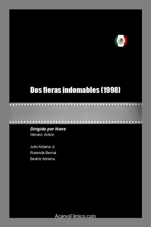 Dos fieras indomables (1998) poster