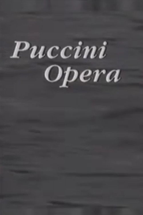 Puccini/Opera (1987) poster