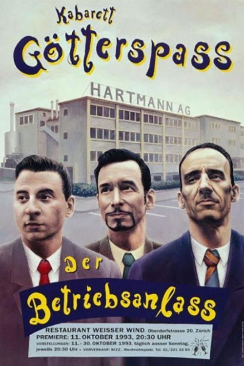 Cabaret Götterspass - Der Betriebsanlass (1993) poster