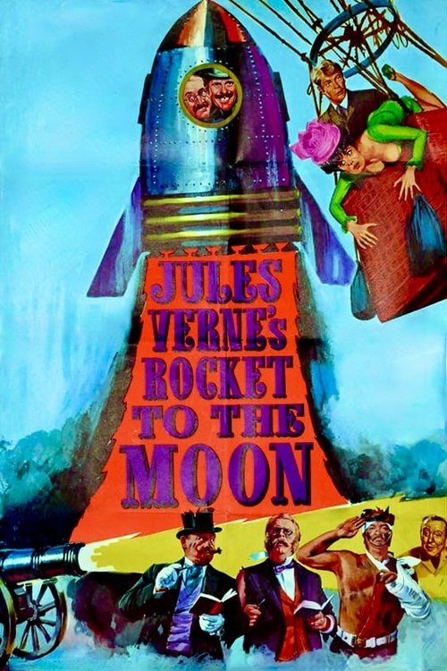 Jules Verne's Rocket to the Moon (1967) poster