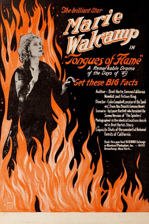 Tongues of Flame (1918) poster