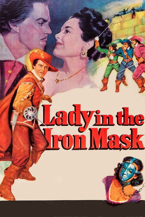 Lady in the Iron Mask (1952) poster