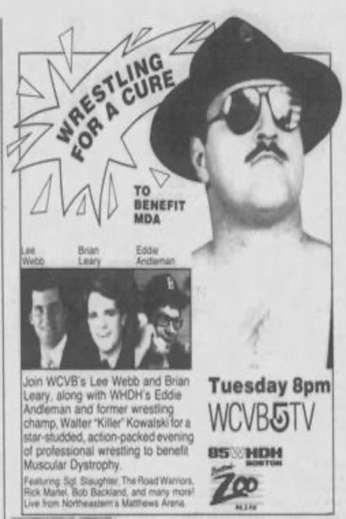 AWA Wrestling For a Cure (1985) poster