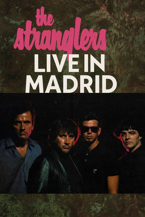 The Stranglers - Live in Madrid (1986) poster