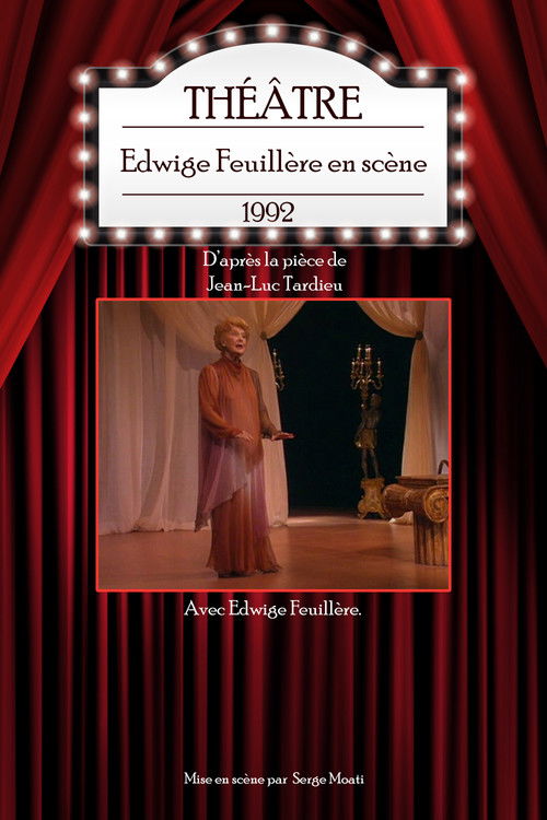 Edwige Feuillère en scène (1992) poster