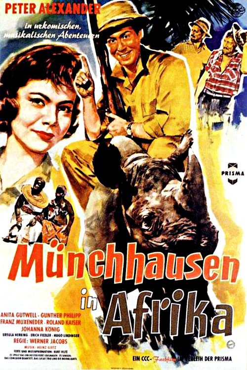 Münchhausen in Afrika (1958) poster