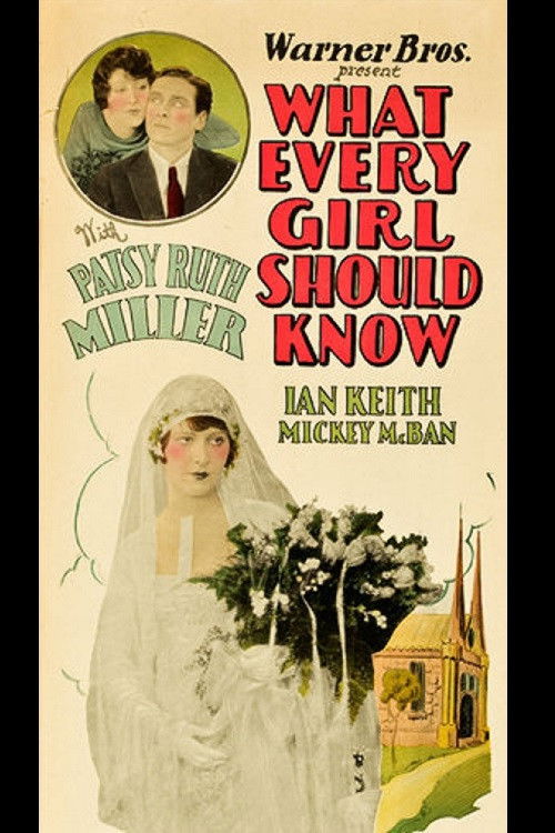 What Every Girl Should Know (1927) poster