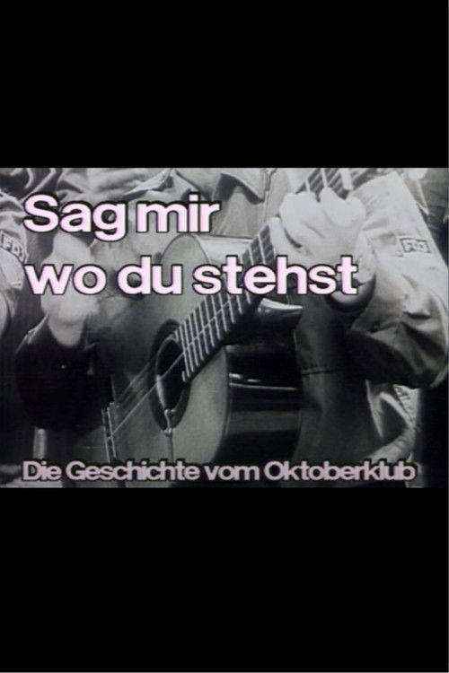Sag mir wo du stehst (1993) poster