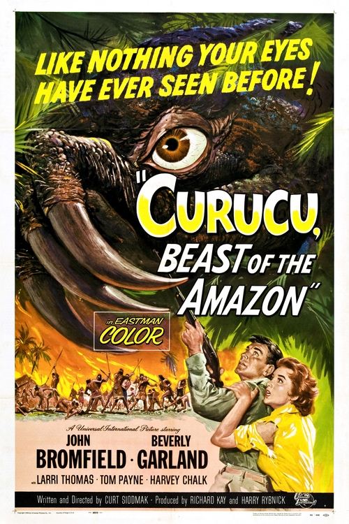 Curucu, Beast of the Amazon (1956) poster