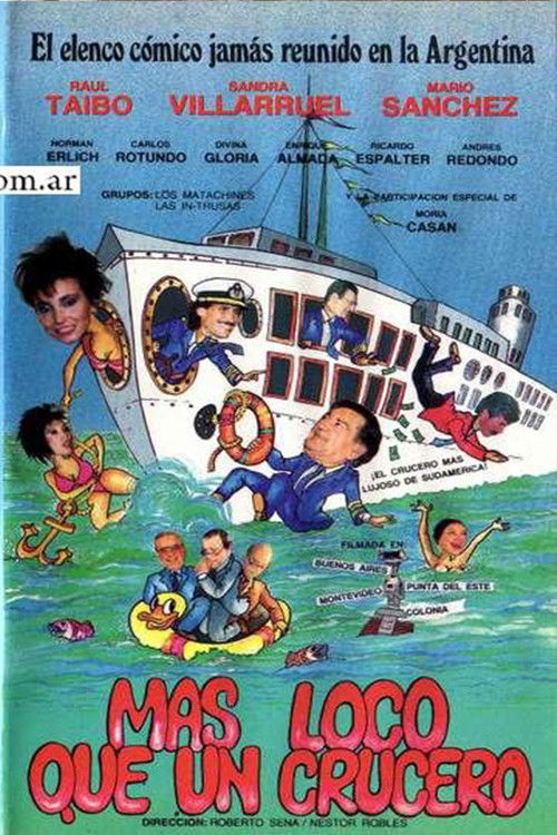 Más loco que un crucero (1989) poster