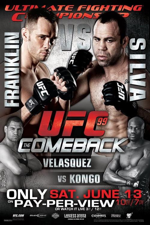 UFC 99: The Comeback (2009) poster
