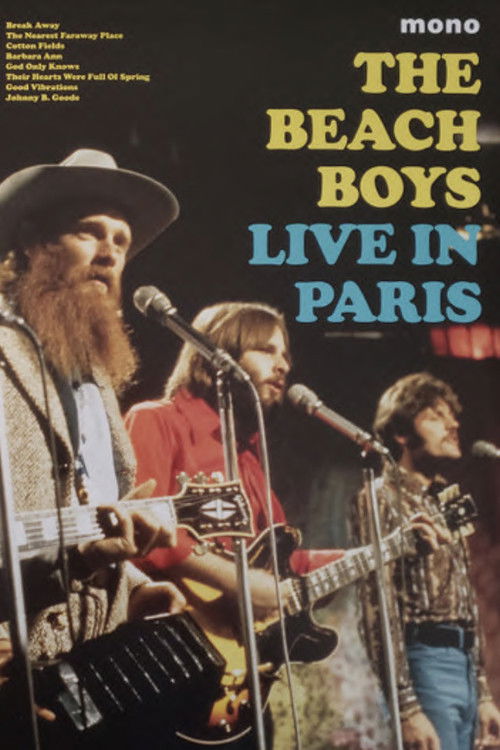 The Beach Boys: Live In Paris, 1969 (1969) poster