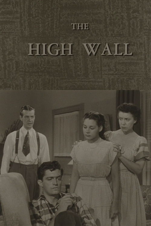 The High Wall (1952) poster