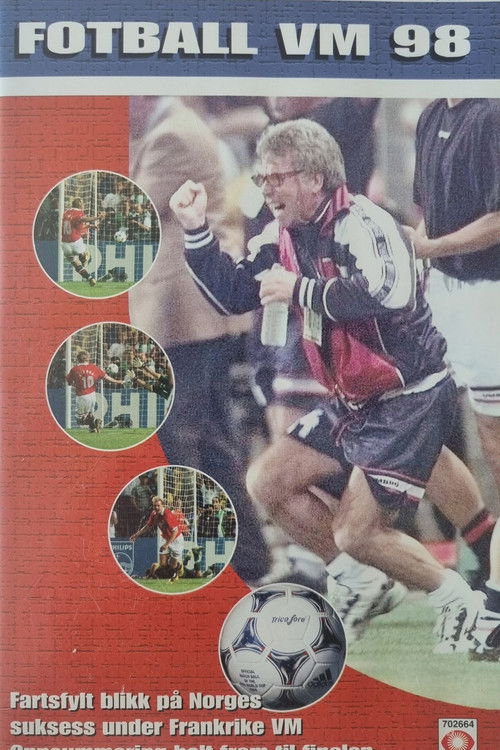 Fotball VM 98 (1998) poster