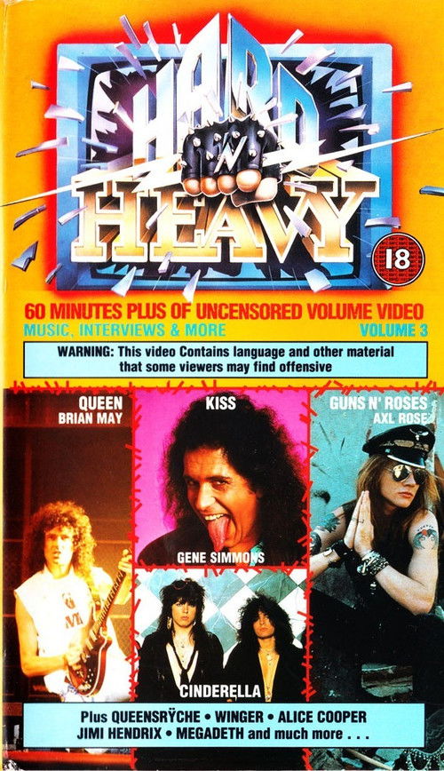 Hard 'N Heavy Volume 3 (1989) poster