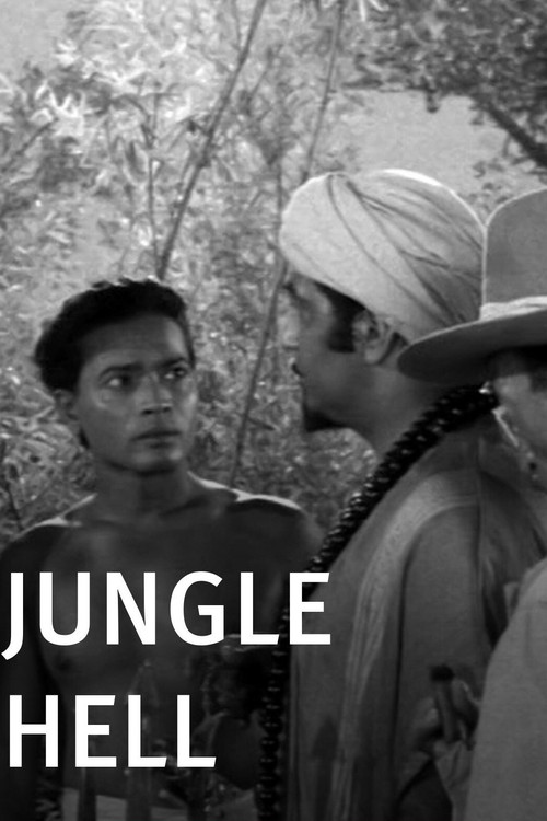 Jungle Hell (1956) poster