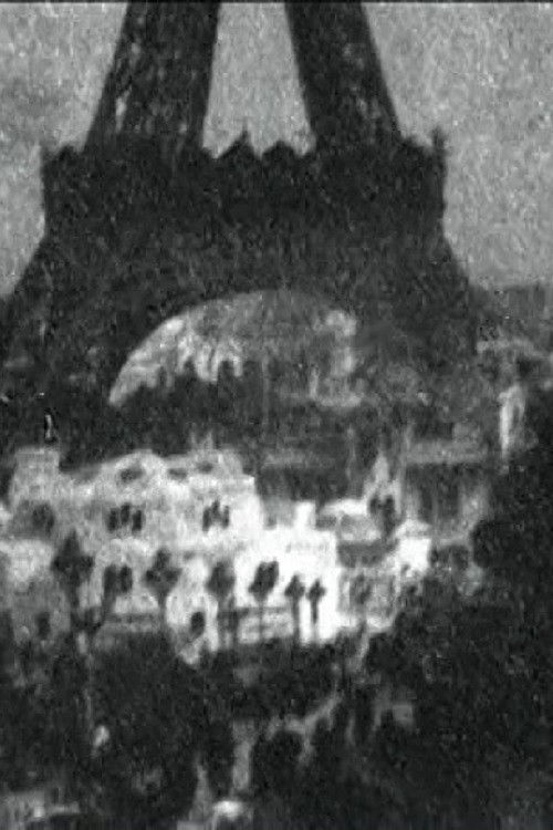 Eiffel Tower from Trocadero Palace (1900) poster