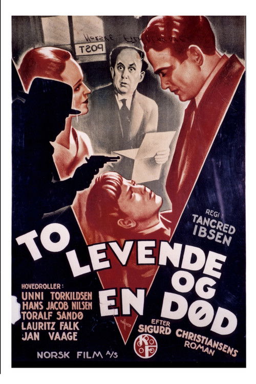 Two Living and One Dead (1937) poster