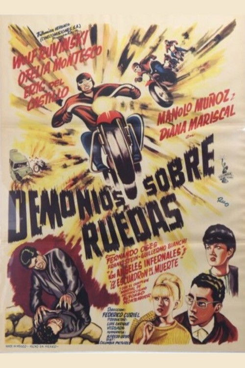 Demonios sobre ruedas (1967) poster