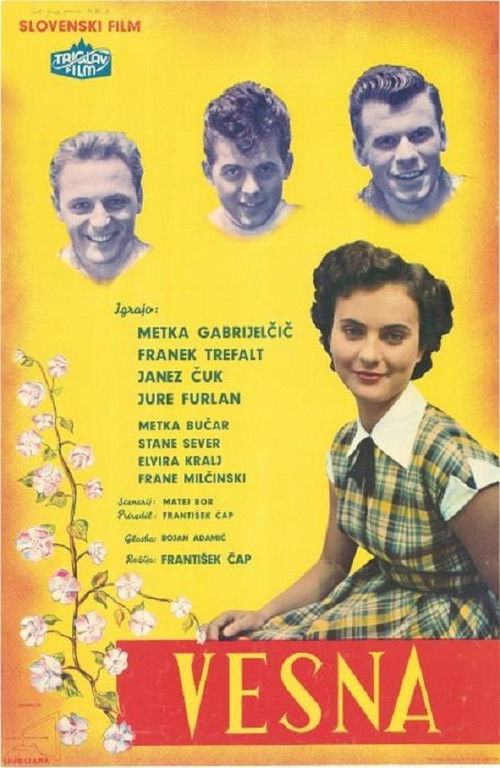 Vesna (1953) poster