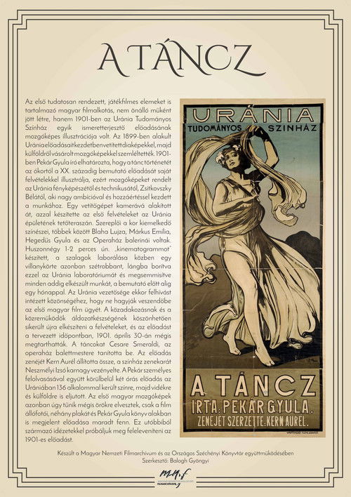 The Dance (1901) poster