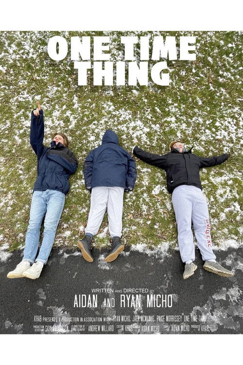 One Time Thing (2022) poster