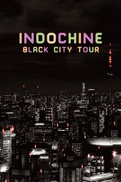 Indochine - Black City Tour (2014) poster
