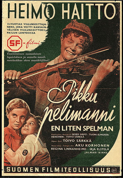 Pikku pelimanni (1939) poster