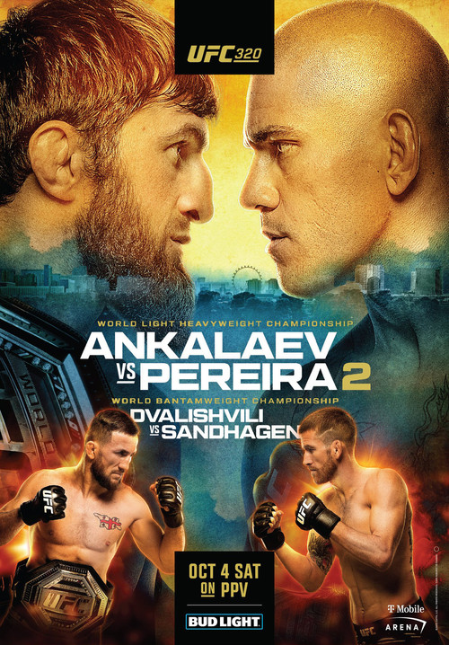 UFC 320: Ankalaev vs. Pereira 2 (2025) poster