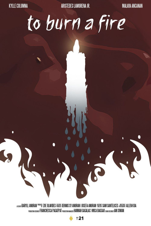 to burn a fire (2024) poster