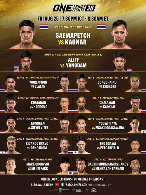 ONE Friday Fights 60: Suriyanlek vs. Rittidet (2024) poster