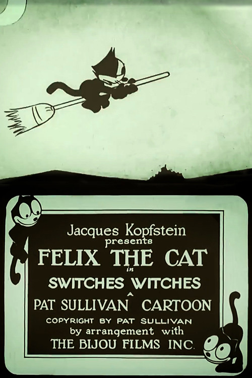 Felix the Cat Switches Witches (1927) poster