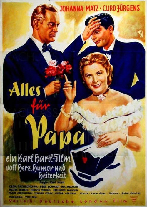 Alles für Papa (1953) poster