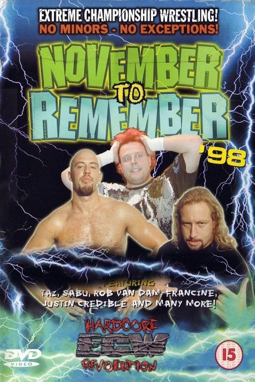 ECW November To Remember 1998 (1998) poster