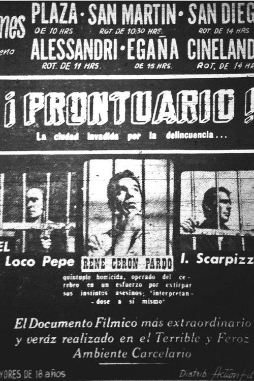 Prontuario (1969) poster