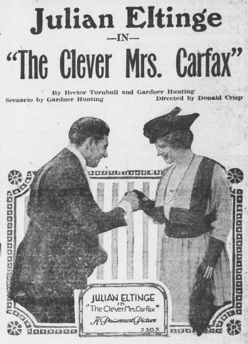 The Clever Mrs. Carfax (1917) poster