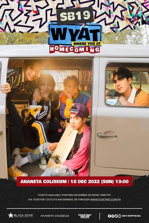 SB19 WYAT Tour Homecoming Concert (2022) poster