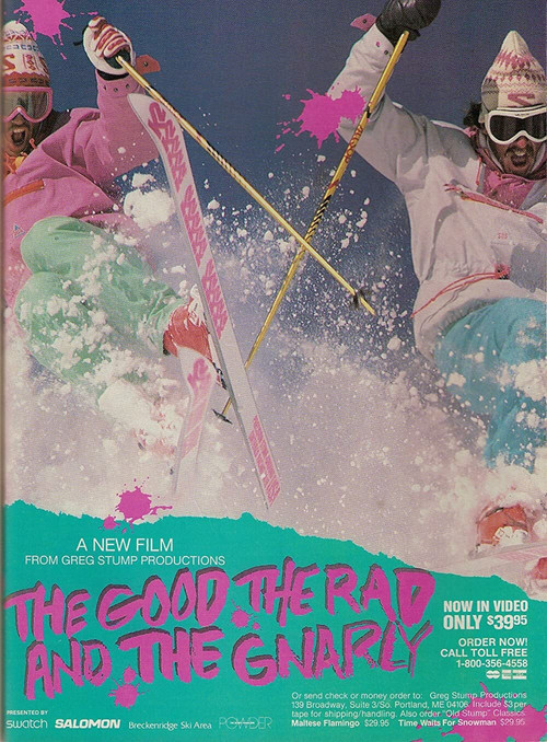 The Good, the Rad and the Gnarly (1987) poster