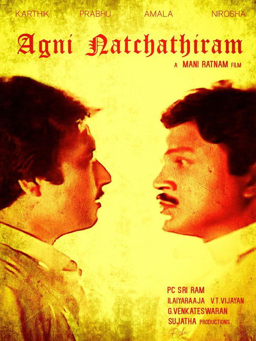 Agni Natchathiram (1988) poster