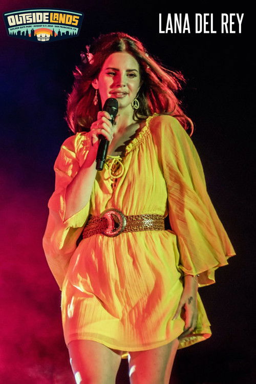 Lana Del Rey - Live at Outside Lands Festival (2016) poster