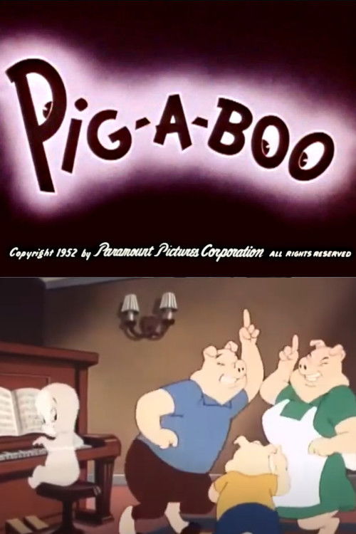 Pig-a-Boo (1952) poster