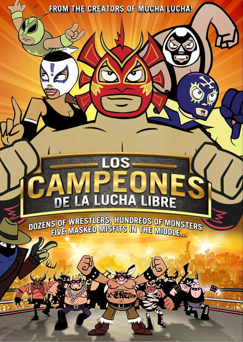 The Champions of Mexican Wrestling (2008) poster