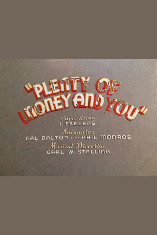Plenty of Money and You (1937) poster