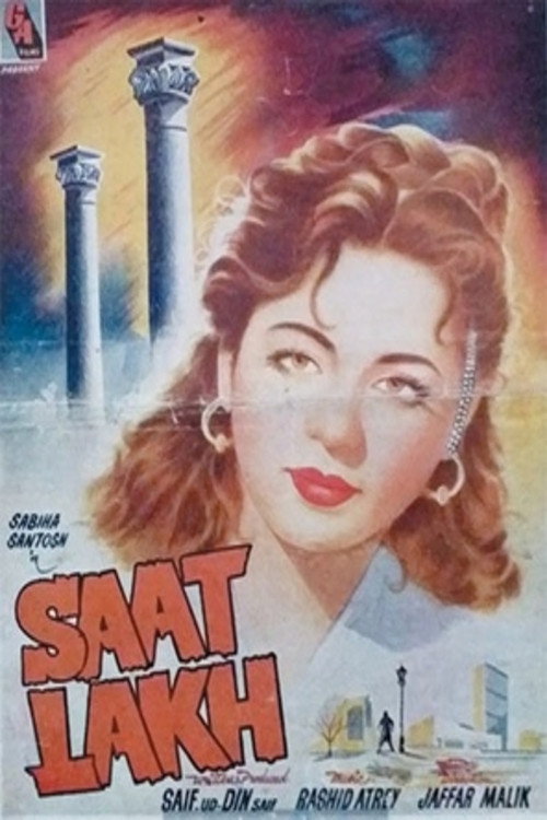 Saat Lakh (1957) poster
