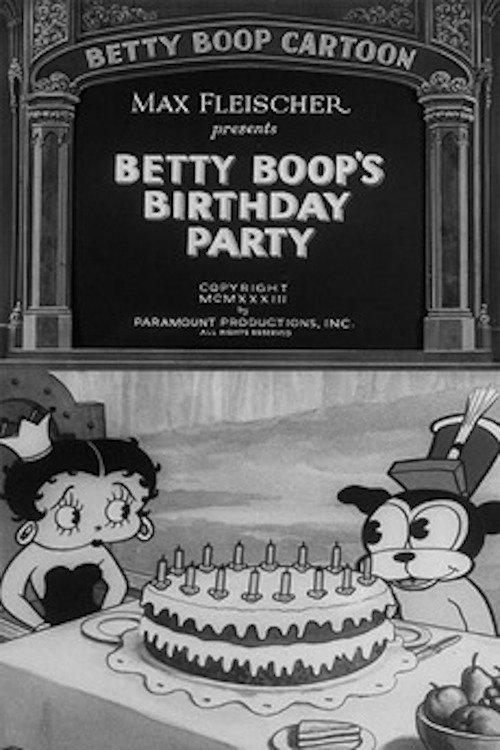 Betty Boop's Birthday Party (1933) poster