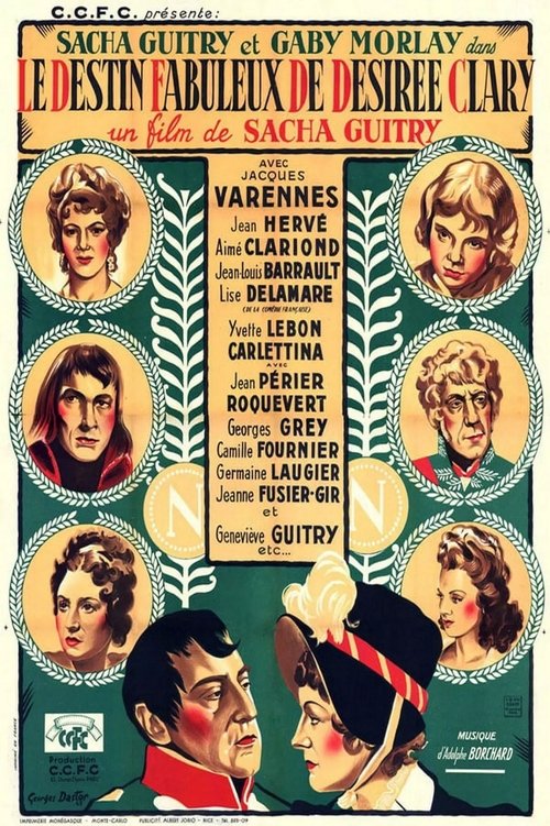 Le Destin fabuleux de Désirée Clary (1942) poster